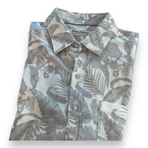 Tommy Bahama Shirt Men's M "The San Lucio Stretch" Floral Button Long Sleeve